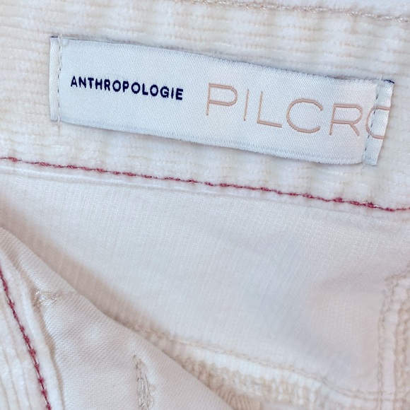 Anthropologie Pilcro High Rise Slim Boyfriend  Corduroy Pants Size 25 - Picture 6 of 10